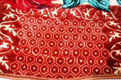 RIAN Super Soft Rim Rose Floral Design Blanket for Double Bed (Multi Color)