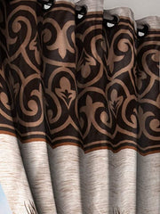 RIAN Polyester Semi Transparent Door Curtain