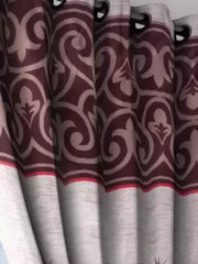 RIAN Polyester Semi Transparent Door Curtain