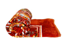 RIAN Super Soft Daisy Floral Design Blanket for Double Bed (Multi Color)